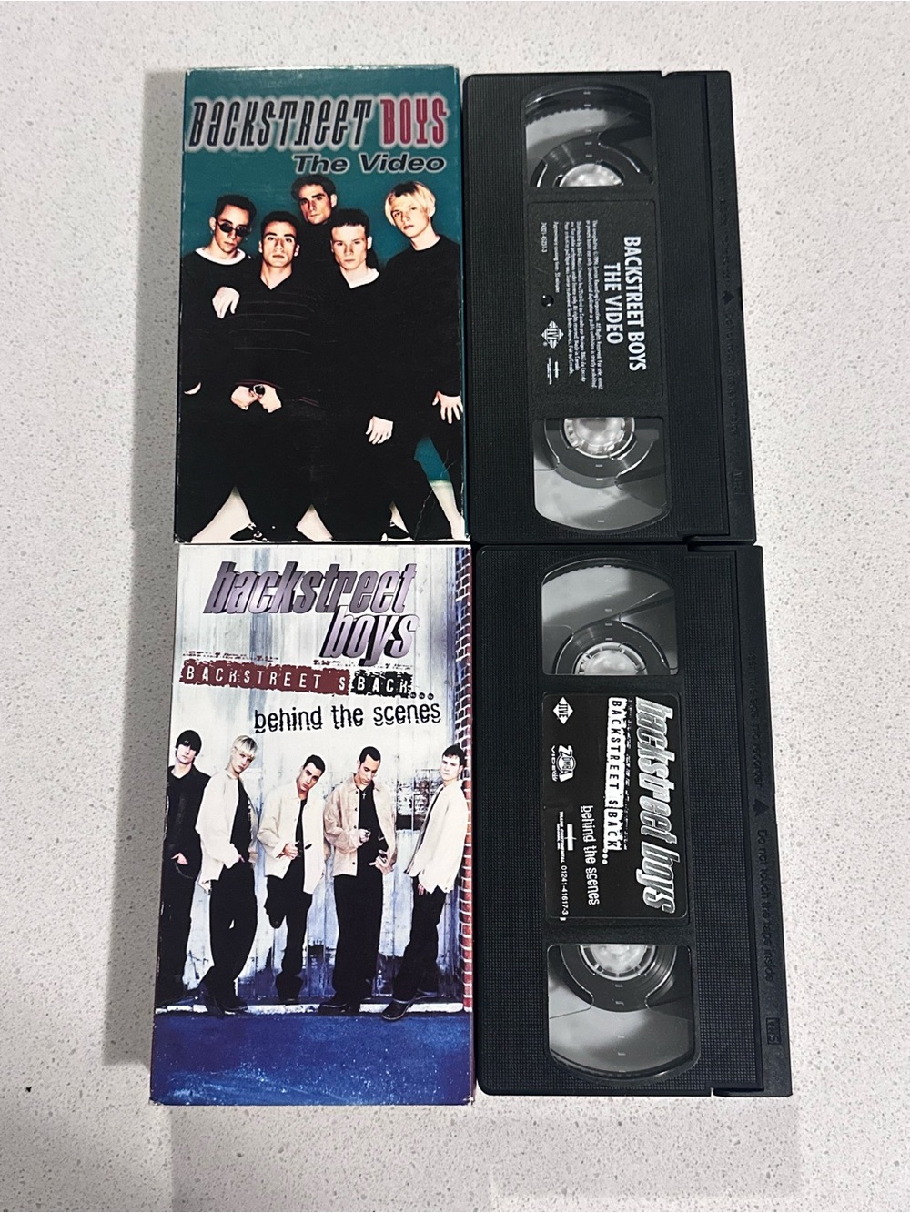 Backstreet Boys VHS lot of 2
